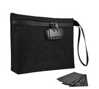 Bolsa Inmune A Olores Para Viajes Gancho Combinado De 3 Números Estuche Almacenamiento Registros Rudimentos Bolsa Seguridad Lista Regalo