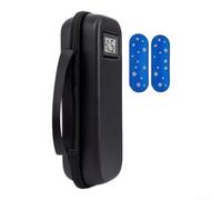 Bolsa Insulina con Termómetro Digital EVA Portátil(black) | Visor temperatura claro, aislamiento eficiente, incluye 2 packs hielo, protege medicamentos calor