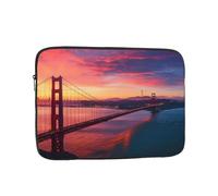 Bolsa Interior para portátil Golden Gate Bridge, Resistente a Golpes y portátil, de Tela Oxford, Duradera, Ideal para Negocios, oficinas y Viajes.