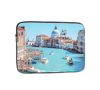 Bolsa Interior para portátil Grand Canal, Resistente a Golpes y portátil, de Tela Oxford, Duradera, Ideal para Negocios, oficinas y Viajes.