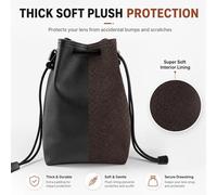 Bolsa interior protectora para cámara fotográfica PULUZ, bolsa de transporte acolchada gruesa y correa para el hombro para cámaras SLR y DSLR, tamaño: L M S Size L