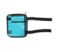 Bolsa invisible de viaje para cinturón, a prueba de golpes, tarjetero, billetera, antideslizante, para correr, deportes, teléfono, Blue