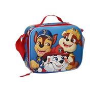 Bolsa Isotérmica 3D PAW Patrol para Niños y Niñas - Lonchera Infantil Azul con Asa y Correa Bandolera, Interior Térmico para Mantener Frío y Calor, Bolsa Merienda Colegio y Excursiones, Talla Única