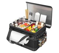 Bolsa isotérmica de viaje, portátil de gran capacidad, mochila de picnic, para parque y camping, viajes, ocio, al aire libre, playa y barbacoa y familia y carretera