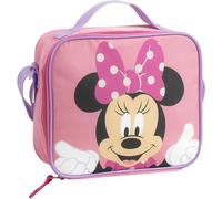 Bolsa Isotérmica Minnie Mouse 23.5x19.5x10.0 cm | Lonchera Infantil Térmica con Diseño Disney Original | Ideal para Colegio y Paseos