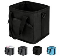 Bolsa isotérmica para Bebidas de Cuatro Compartimentos (Modelo 2026), Reutilizable, con Correa Ajustable para el Hombro, Ideal para Senderismo, Caminatas, Deportes y Viajes.