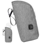 Bolsa isotérmica para biberón de leche - Bolsa isotérmica para biberón de lactancia, Bolsa de almacenamiento de leche materna con ajuste de temperatura, bolsa de B, Gris, Se référer au descriptif