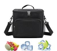 Bolsa isotérmica plegable para el congelador, bolsa aislante térmica, bolsa de la compra, bolsa para mantener el calor, bolsa de pícnic, bolsa para el almuerzo, para camping, barbacoa, viajes, 10 l