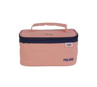 MILAN Bolsa isotérmica porta alimentos 08805SNCP Serie 1918 - pequeña 1,5 L con 1 recipiente, rosa