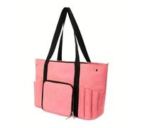 Bolsa Labores Bolsa de punto for guardar agujas tejer, organizador hilo y ganchillo, caja almacenamiento for herramientas costura DIY(Empty Bag-F)