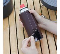 Bolsa larga de la cubierta de la botella de gas para el uso al aire libre del camping con protección a prueba de golpes del material de la PU conveniente para el tanque del cilindro de gas de 25