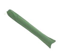 Bolsa larga para suciedad - Hoja impermeable de uso amplio, mayor almacenamiento de arena, bolsa gruesa verde sin arena (prevención de inundaciones), bolsa de lona larga, barrera contra inundaciones