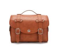 Bolsa Lateral Bolsas Traseras Universales Para Motocicleta Y Patinete Bolso Trasero Viaje Hecho A Mano Organizador Para Gran Capacidad Piezas Almacenamiento(Brown)