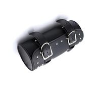 Bolsa Lateral Compatible Con Ducati 1 Uds Bolsa Herramientas Motocicleta PU horquilla Delantera Manillar Alforja Rollo Cola Accesorios Almacenamiento Repuesto(Black)
