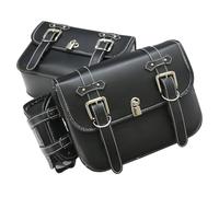Bolsa Lateral Compatible Con Suzuki Alforja Universal De PU Para Motocicleta Izquierda Y Derecha Para Herramientas Laterales Paquete De Equipaje Accesorio Para Sillín De Motocicleta