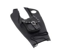 Bolsa Lateral Compatible Con Yamaha Para V-Star Para XVS650 1999-2007 Motocicleta Negro PU Tapa Tanque Derecho Panel Cubierta Bolsa Piezas Accesorios