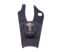Bolsa Lateral Compatible Con Yamaha Para XVS650 1999-2007 Motocicleta Artificial Tanque Derecho Tapa Panel Cubierta Bolsa Almacenamiento Motocicletas Accesorios
