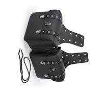 Bolsa Lateral Moto Compatible Con 1 Juego Alforjas Motocicleta Herramientas Laterales Bolsas Traseras Para Equipaje PU Accesorios Almacenamiento Reemplazo