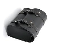 Bolsa Lateral Moto Compatible Con Yamaha 1 Uds Alforjas Horquilla Delantera Motocicleta Bolsa Herramientas Lateral Sillín Equipaje Bolsas Almacenamiento PU Accesorios(Black)