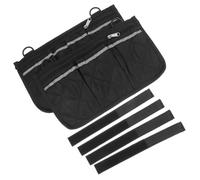 Bolsa Lateral para Silla de Ruedas 2piezas de Poliéster Negra