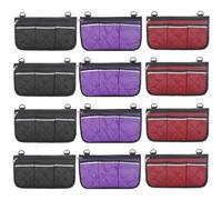 Bolsa lateral para silla de ruedas, accesorios para sillas de ruedas para adultos, bolsas para colgar en la parte posterior para el hogar o al aire libre, artículos esenciales para residentes en el