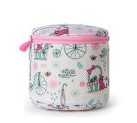 Bolsa Lavadora Bolsa de sujetador lavandería red for lavar ropa interior Protección Sujetador cilíndrica(Cat)
