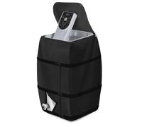 Bolsa ligera con aislamiento térmico con cremallera e inflable, práctica y eficaz para bañera