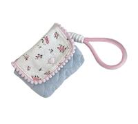 Bolsa ligera de algodón para cámara con diseños florales, monedero, soporte portátil para cámara para viajes y uso diario, accesorio elegante, Color 2, Mass Beauty