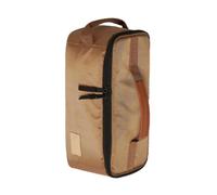 Bolsa ligera de gran capacidad para pícnics de viaje, caja de ducha, camping, bolsa de almacenamiento para vajilla al aire libre, bolsa de vajilla de camping, Khaki