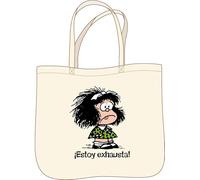 Bolsa Mafalda. Tote bag ¡ESTOY EXHAUSTA! (BOLSAS)
