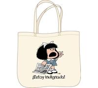 Bolsa Mafalda. Tote bag ¡ESTOY INDIGNADA! (BOLSAS)