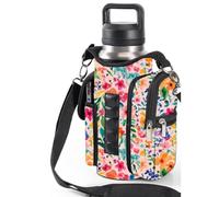 Bolsa magnética para botella de gimnasio, bolsa bandolera para empresa, organizador de botellas de agua con correa, bolsillo seguro para teléfono, transportador de manos para gimnasio, viajes, trabajo