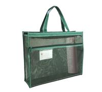 Bolsa Malla Arte Organizador Multiusos Con Asa Y Cremallera De Obras De