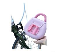 Bolsa Manillar Bici Plegable Impermeable 2L Liberación Rápida | , cierre seguro, ideal plegables, capacidad 2L, tejido agua(Powder)