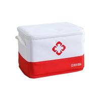 Bolsa médica de almacenamiento para suministros médicos y botella de píldoras, impermeable bolsa de medicina portátil, bolsa de farmacia bolsa de mano, caja de medicamentos para el hogar, oficina