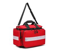 Bolsa Médica Portátil For Consultas Externas,Botiquín De Emergencia De Gran Capacidad,Organizador De Frascos De Medicamentos,Impermeable,For Emergencias Al Aire Libre,Hogar(Red)