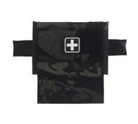 Bolsa Médica Táctica Micro Compacta, Pequeña Bolsa IFAK Mochila Compacta Kit de Traumatología Cinturón MOLLE Bolsa de Primeros Auxilios de Despliegue Rápido con Porta-Torniquete(Bcp)