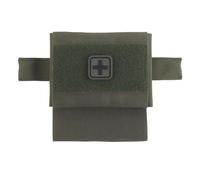Bolsa Médica Táctica Micro Compacta, Pequeña Bolsa IFAK Mochila Compacta Kit de Traumatología Cinturón MOLLE Bolsa de Primeros Auxilios de Despliegue Rápido con Porta-Torniquete(Green)