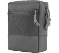 Bolsa Molle GP de Uso General, tamaño M, Chaleco MOLLE, Bolsa Lateral, Equipo de Pecho, Portador de Placas, cinturón, Paquete utilitario, Bolsas de Caza (Grey)