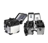 Bolsa Moto para BMW para R1200GS LC para ADV para F800GS para Adventure para ADV para R1200GS para R1250GS LC para ADV Bolsas Interiores para Sillín Motocicleta Alforjass Moto(Three Bags)