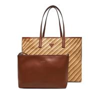 GUESS Vikky II Two In One Tote Bag L Natural/Cognac