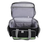 Bolsa multifuncional, correa vertical de la bolsa de almacenamiento portátil para almacenar artículos de emergencia, Black