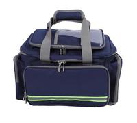 Bolsa multifuncional, correa vertical de la bolsa de almacenamiento portátil para almacenar artículos de emergencia, azul oscuro