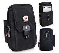 Bolsa multiusos para teléfono inteligente, correa para teléfono, funda para cinturón de teléfono celular, EDC Molle, bolsa de seguridad compatible con iPhone 14 Pro Max 13 Pro Max
