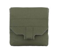 Bolsa Multiusos Pequeña Micro Pouch MOLLE para Artículos Diversos de Uso Diario, Almacenamiento GP para Linterna, Soporte para Tapones para Los Oídos y Pequeños Artículos Esenciales(Green)