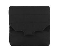Bolsa Multiusos Pequeña Micro Pouch MOLLE para Artículos Diversos de Uso Diario, Almacenamiento GP para Linterna, Soporte para Tapones para Los Oídos y Pequeños Artículos Esenciales(Black)