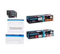 Bolsa Multiusos Zip Transparente (1 L) (20 uds)