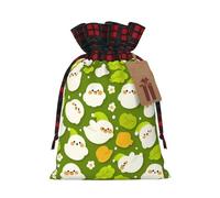 Bolsa navideña con gorro y muñeco de nieve, bolsa con cordón ajustable para cumpleaños, aniversarios y fiestas, ideal para dulces y otras cosas.