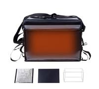 Bolsa nevera grande - Fiambrera térmica para entregas, impermeable, antigoteo para trabajo, playa, viajes, camping, pesca y escuela