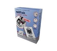4 Bolsas Aspiradoras Nilfisk Elite + Pre-filtro - Recambio Original - (128389187)